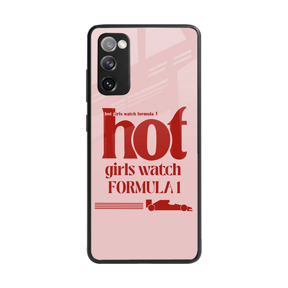 F1 Queen back phone cover | glass case for samsung galaxy s20 fe
