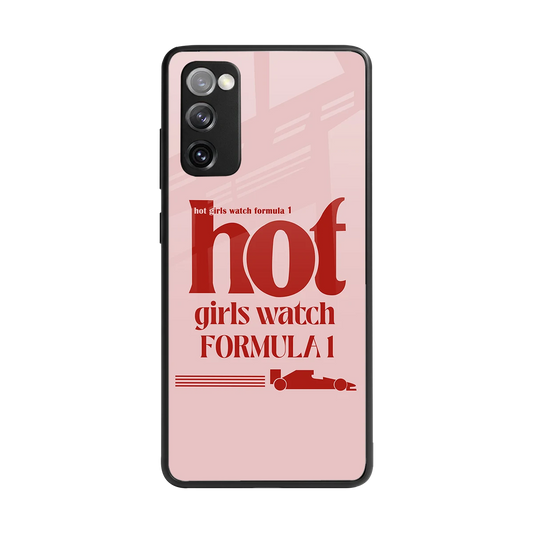F1 Queen back phone cover | glass case for samsung galaxy s20 fe