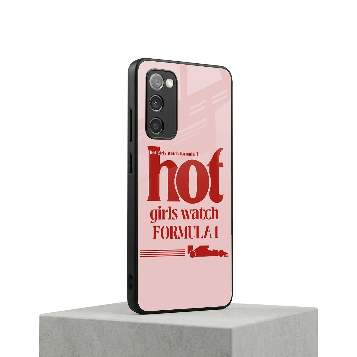 F1 Queen samsung galaxy s20 fe mobile cover | shockproof glass phone case