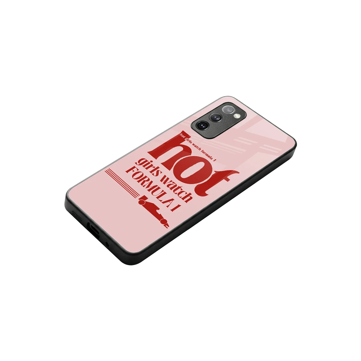 F1 Queen stylish phone case for samsung galaxy s20 fe | glossy glass and slim fit
