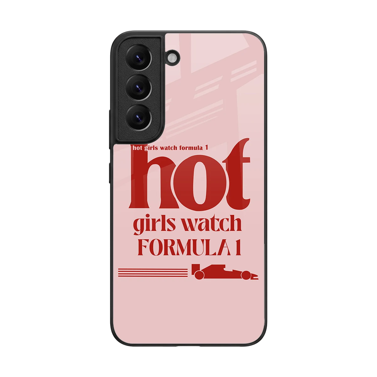 F1 Queen back phone cover | glass case for samsung galaxy s22