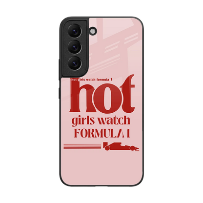 F1 Queen back phone cover | glass case for samsung galaxy s22