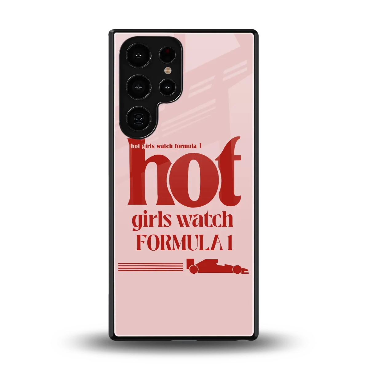 F1 Queen back phone cover | glass case for samsung galaxy s25 ultra