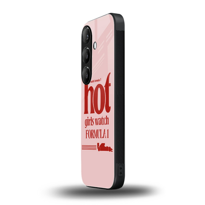 F1 Queen samsung galaxy s24 plus mobile cover | shockproof glass phone case