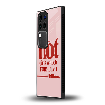 F1 Queenvivo v30 pro mobile cover | shockproof glass phone case