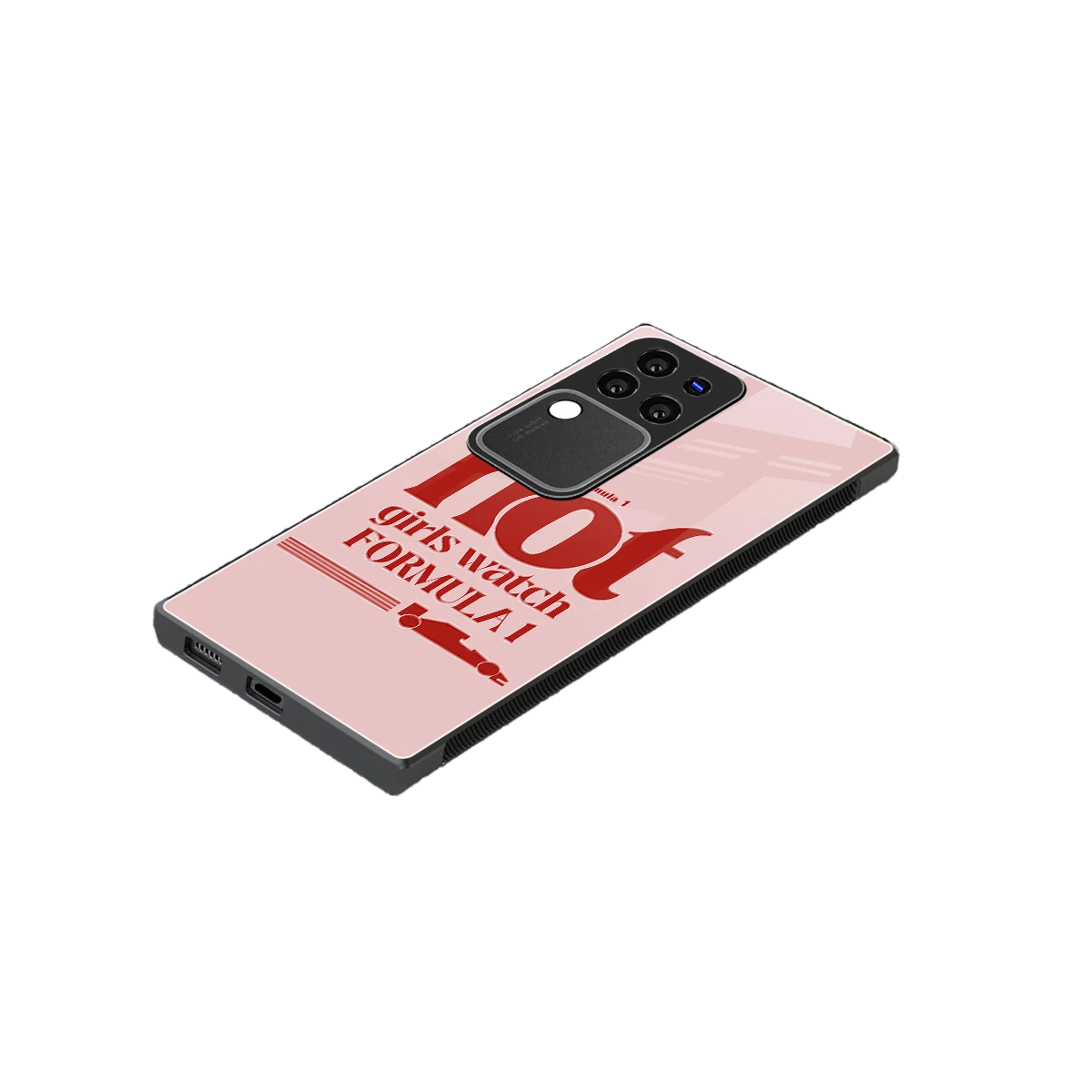 F1 Queen stylish phone case forvivo v30 pro | glossy glass and slim fit