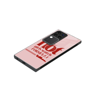 F1 Queen stylish phone case forvivo v30 pro | glossy glass and slim fit