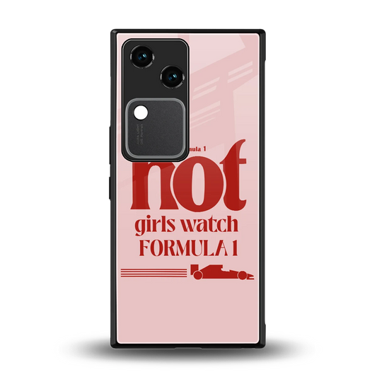 F1 Queen back phone cover | glass case for vivo v30