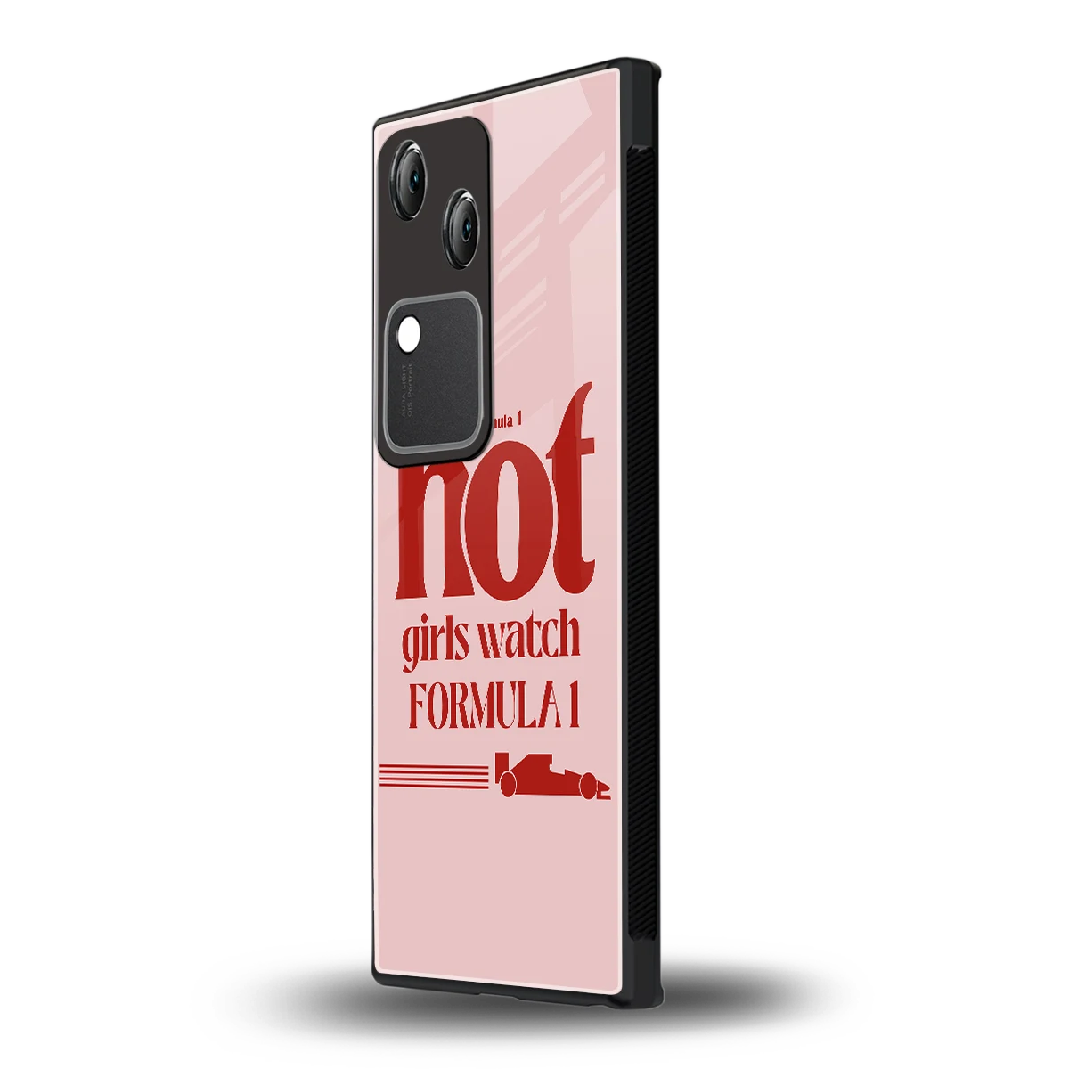 F1 Queen vivo v30 mobile cover | shockproof glass phone case