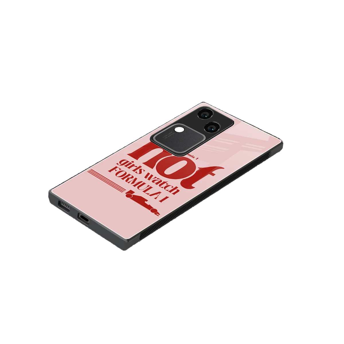 F1 Queen stylish phone case for vivo v30 | glossy glass and slim fit