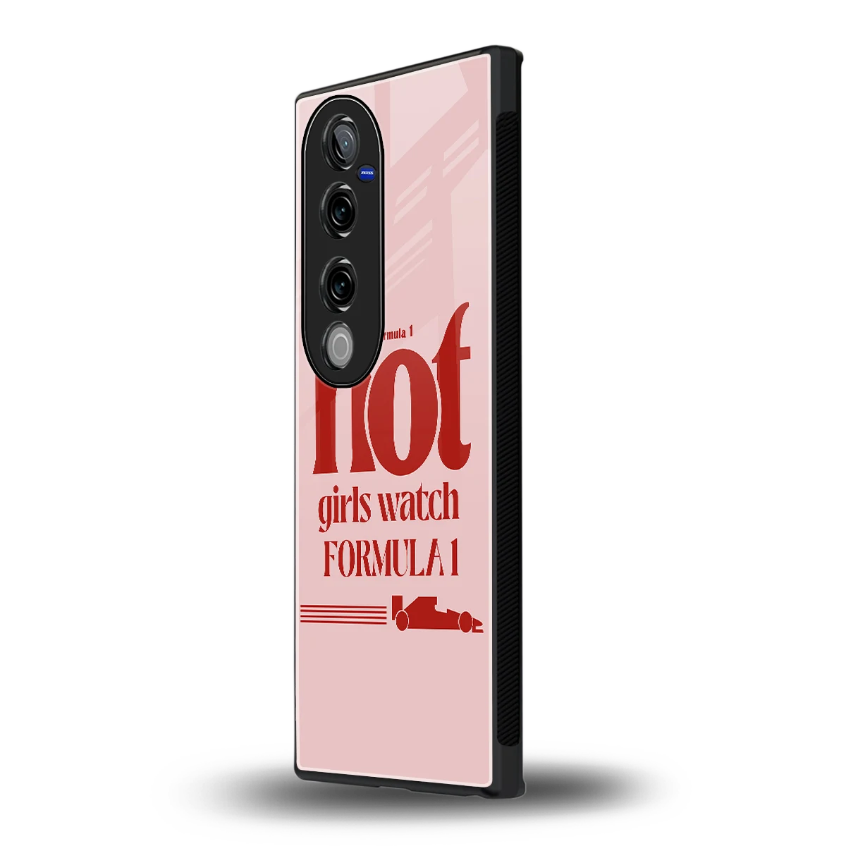 F1 Queen vivo v40 pro mobile cover | shockproof glass phone case