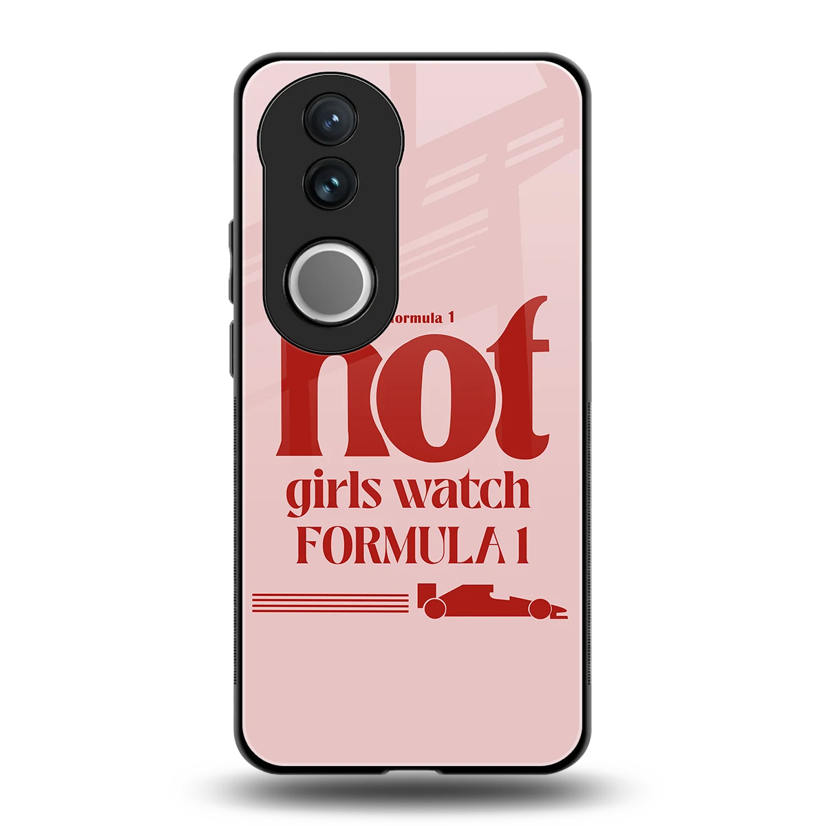 F1 Queen back phone cover | glass case for vivo v50