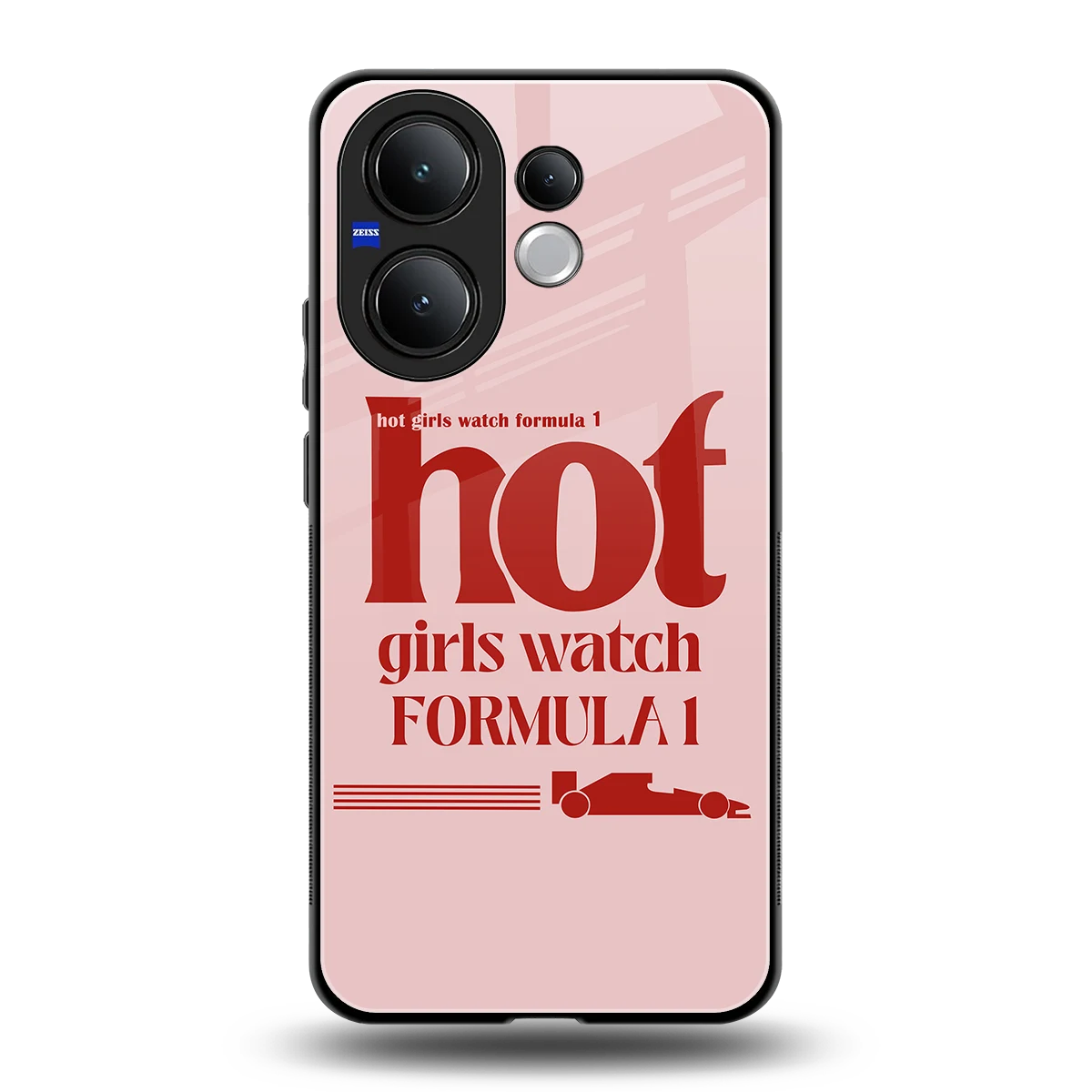 F1 Queen back phone cover | glass case for vivo v60