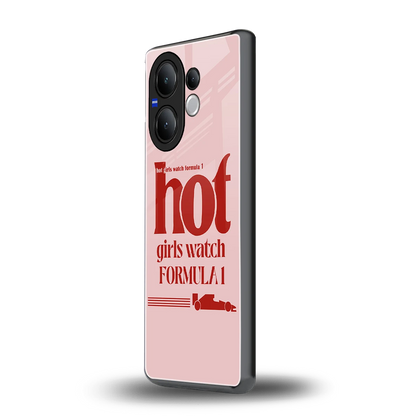F1 Queen vivo v60 mobile cover | shockproof glass phone case