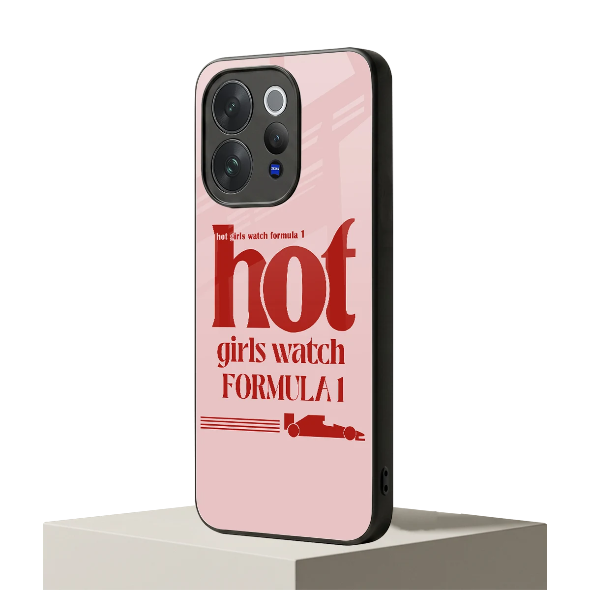 F1 Queen vivo v70 mobile cover | shockproof glass phone case