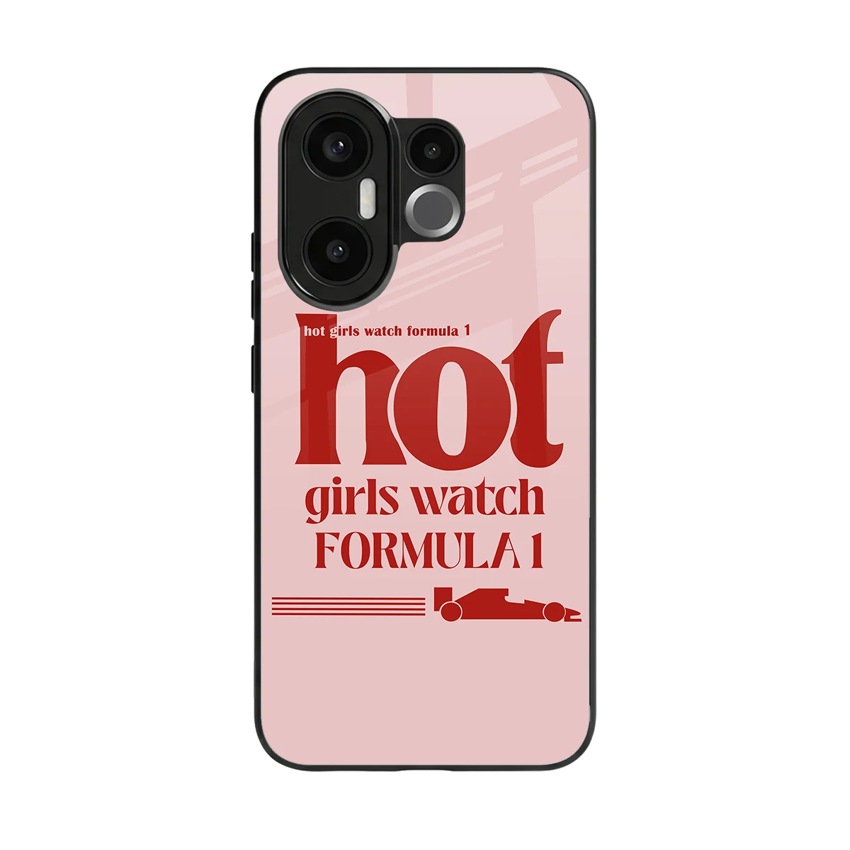 F1 Queen back phone cover | glass case for vivo x200 fe