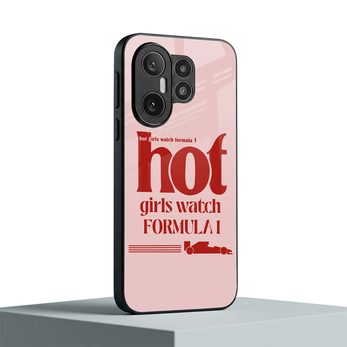 F1 Queen vivo x200 fe mobile cover | shockproof glass phone case