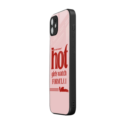 F1 Queen iphone 12 mobile cover | shockproof glass phone case