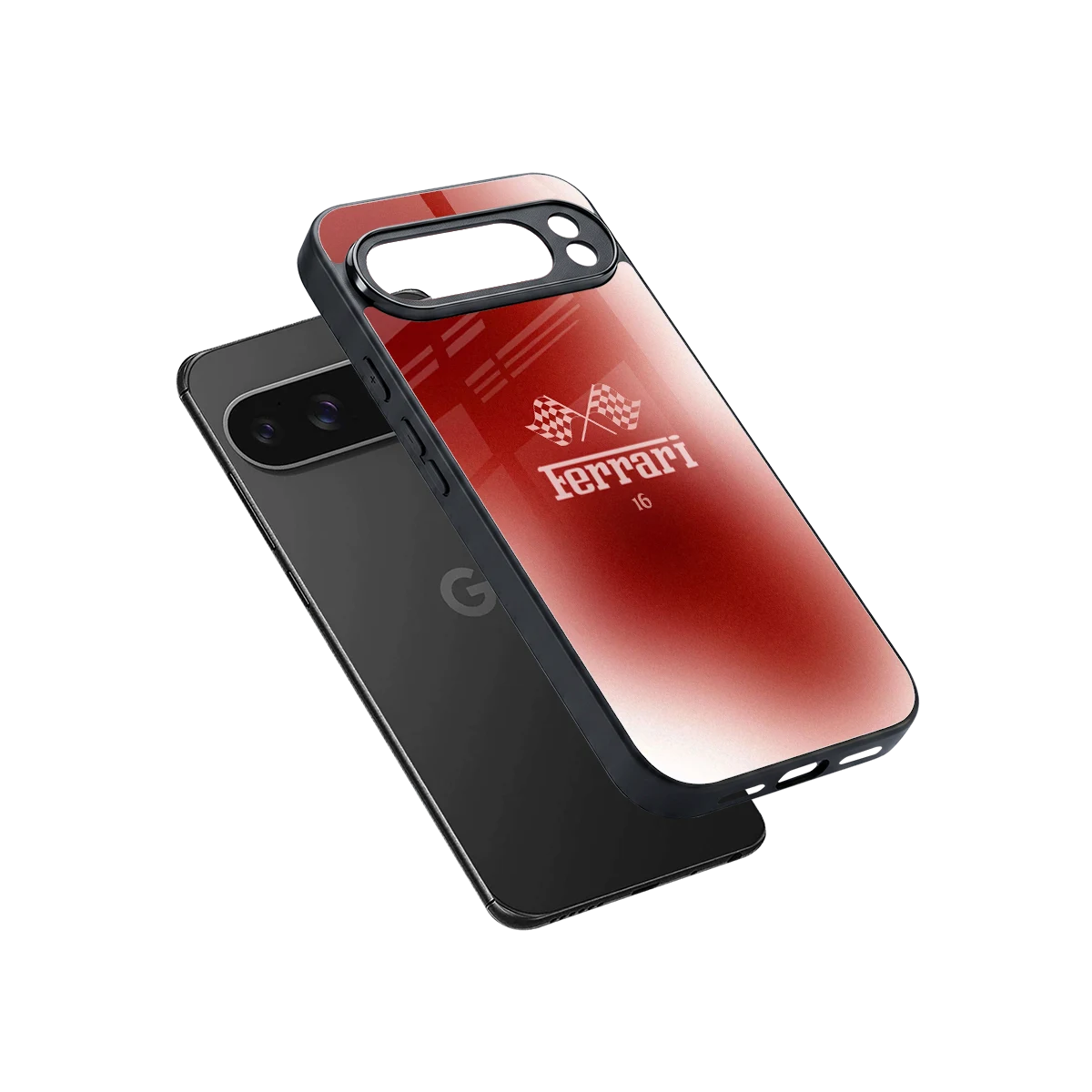 F16 sleek google pixel 10 pro xl cover with tempered glass back and TPU edges