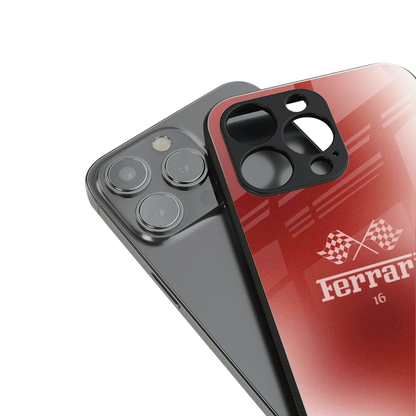F16 stylish phone case for iphone 13 pro | glossy glass and slim fit