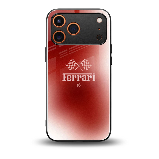 F16 back phone cover | glass case for iphone 17 pro