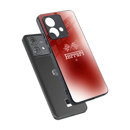 F16 sleek motorola edge 40 neo 5g cover with tempered glass back and TPU edges