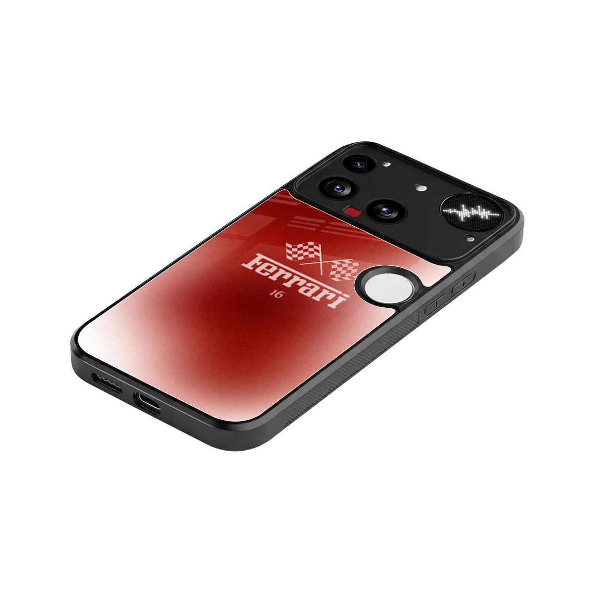 F16 stylish phone case for nothing phone 3 | glossy glass and slim fit