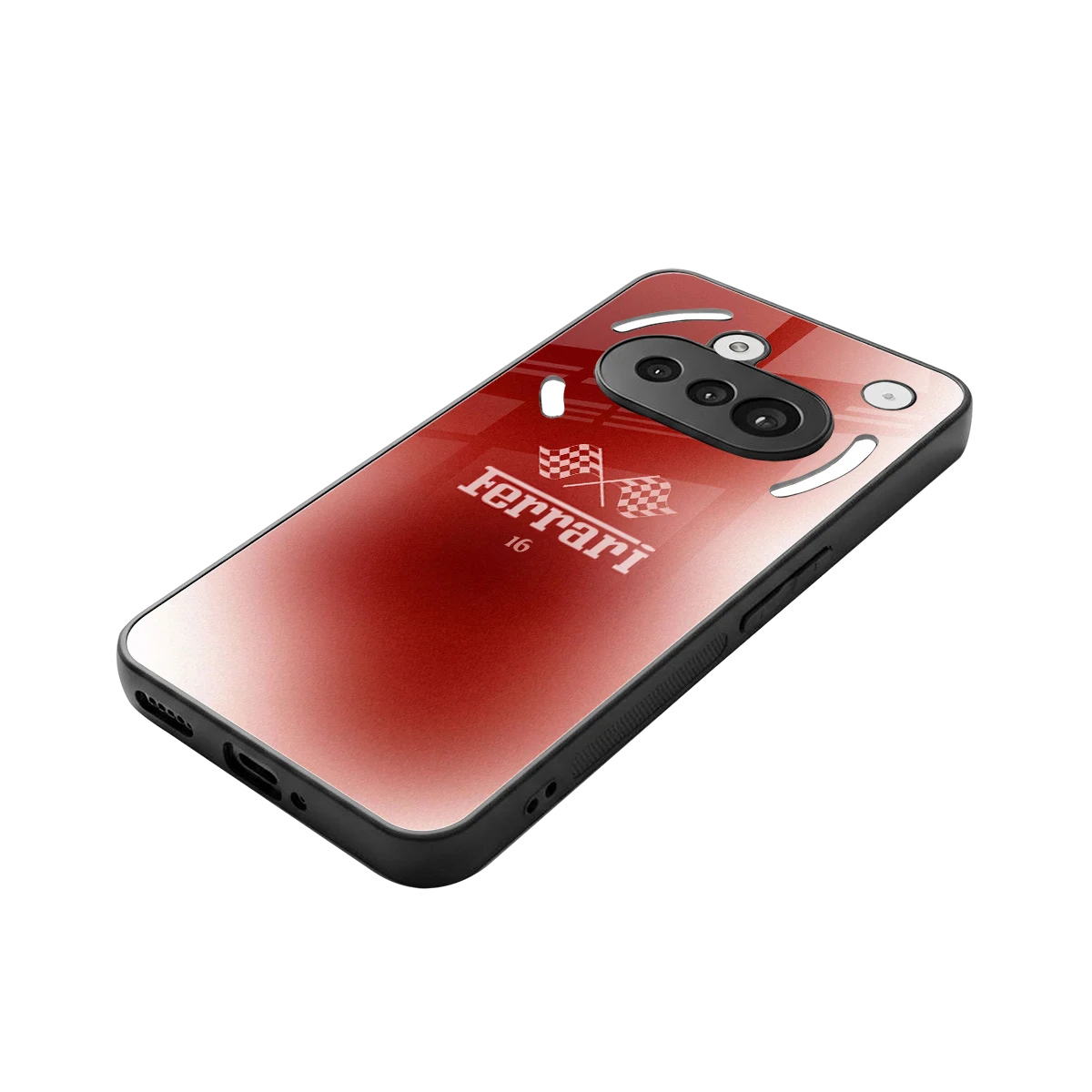 F16 stylish phone case for nothing phone 3a | glossy glass and slim fit