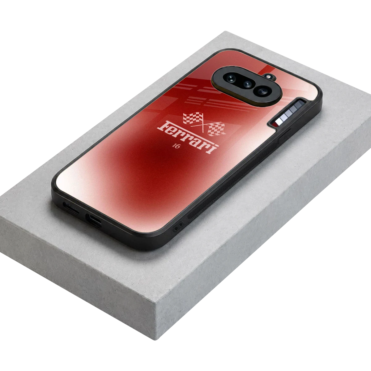F16 stylish phone case for nothing phone 4a | glossy glass and slim fit