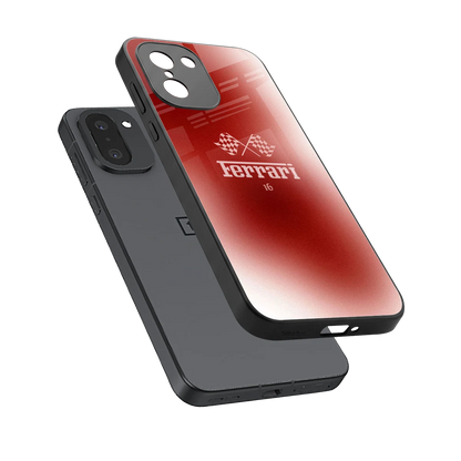 F16 sleek oneplus 15r cover with tempered glass back and TPU edges
