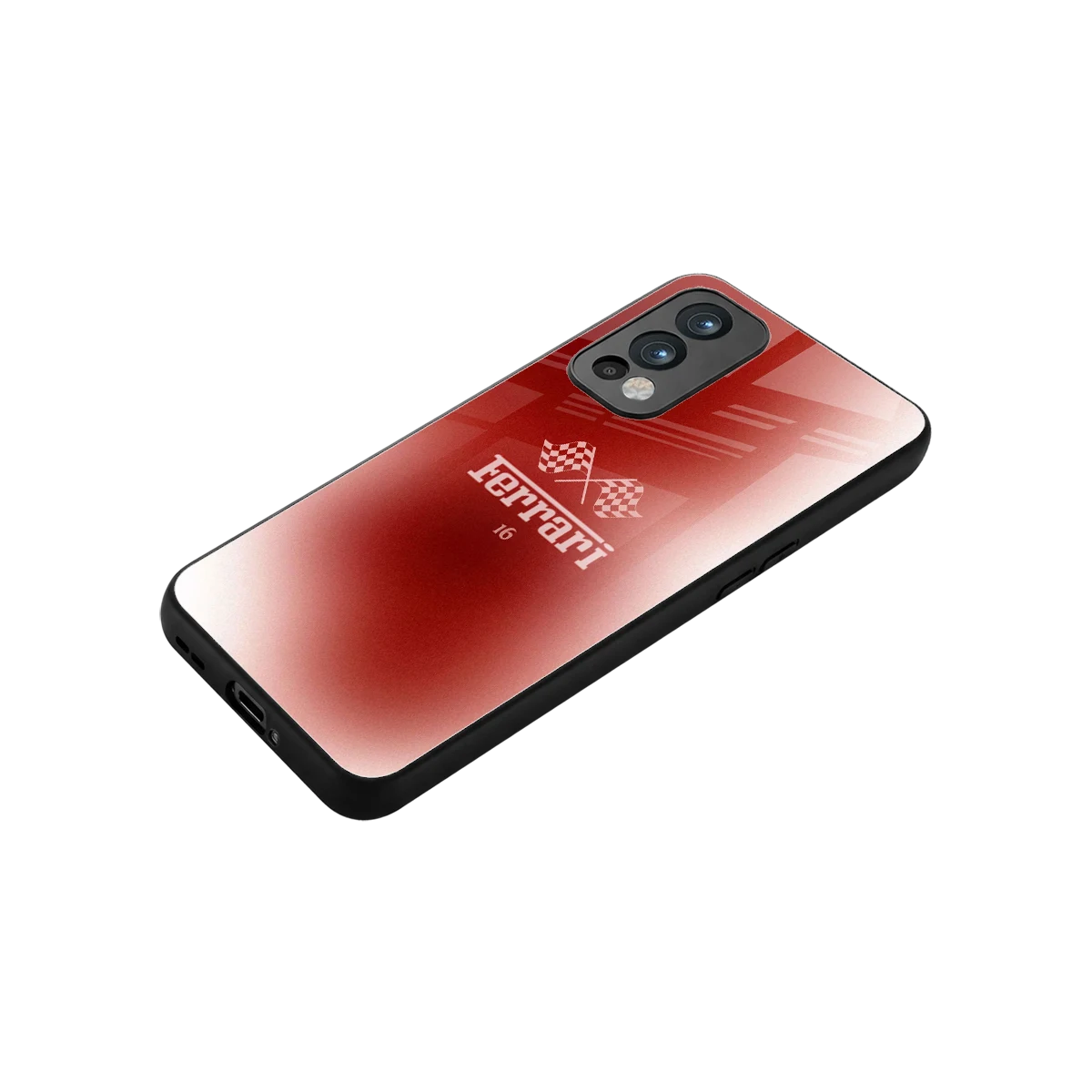 F16 stylish phone case for oneplus nord 2 | glossy glass and slim fit