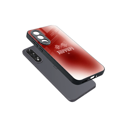 F16 sleek oneplus nord 5 cover with tempered glass back and TPU edges