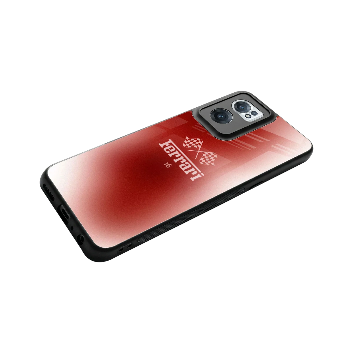 F16 stylish phone case for oneplus nord ce 2 | glossy glass and slim fit