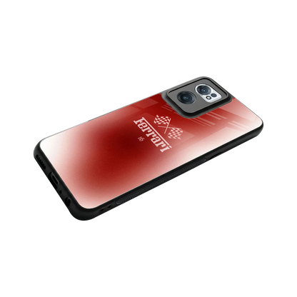 F16 stylish phone case for oneplus nord ce 2 | glossy glass and slim fit