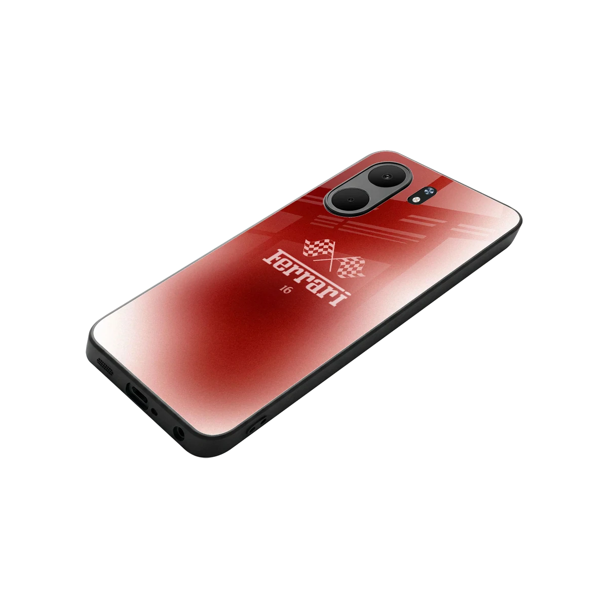 F16 stylish phone case for oppo a5x 5g | glossy glass and slim fit