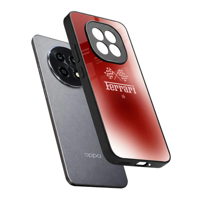 F16 sleek oppo f29 pro 5g cover with tempered glass back and TPU edges
