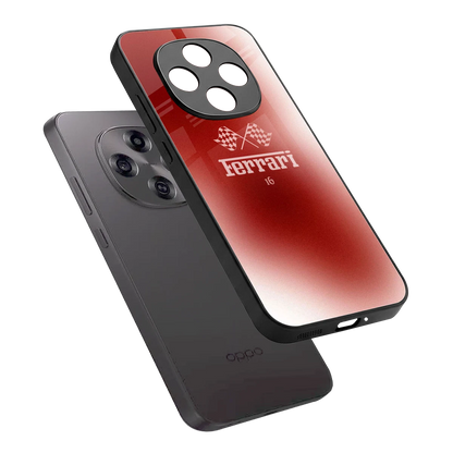 F16 sleek oppo f31 pro 5g cover with tempered glass back and TPU edges