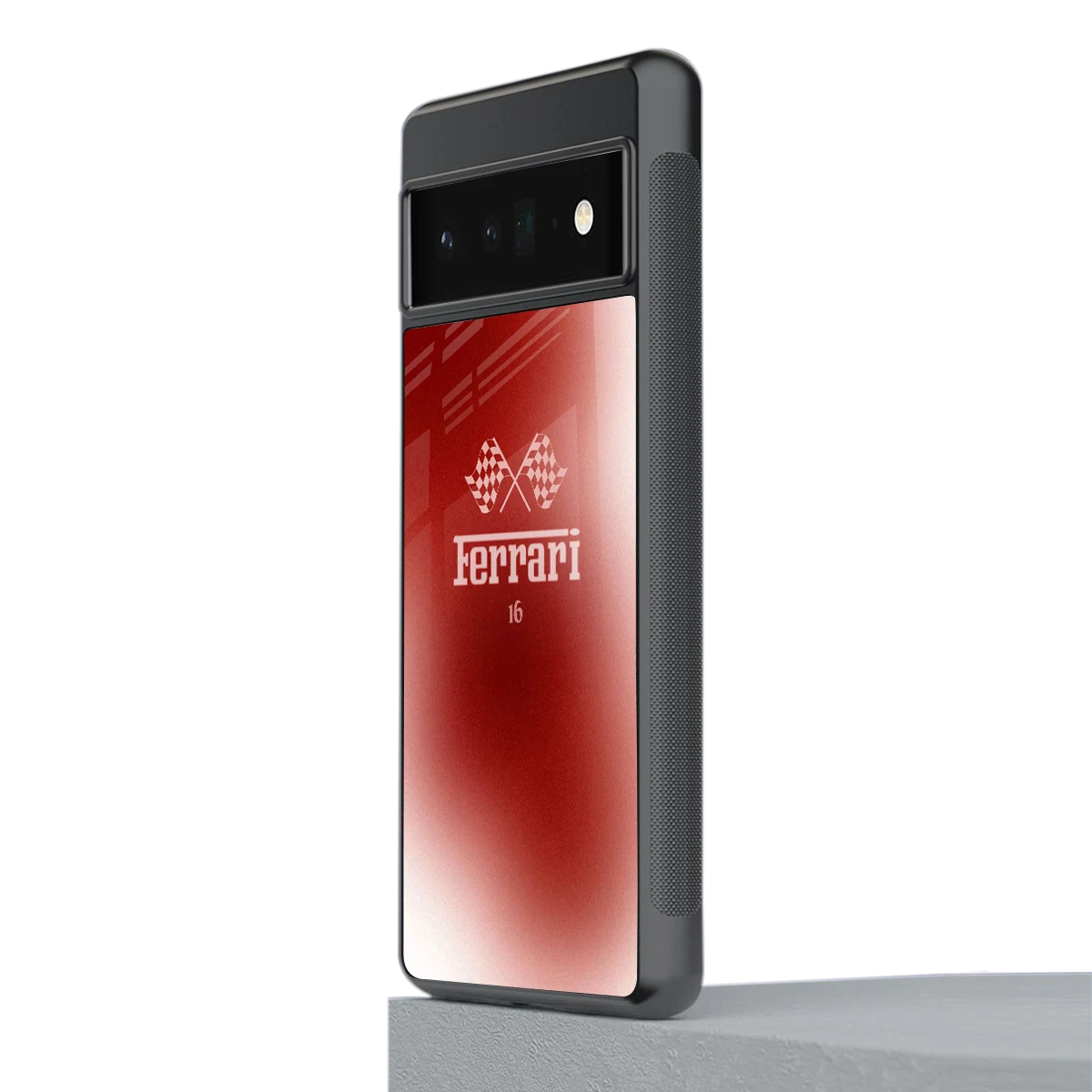 F16 stylish phone case for google pixel 6 pro | glossy glass and slim fit