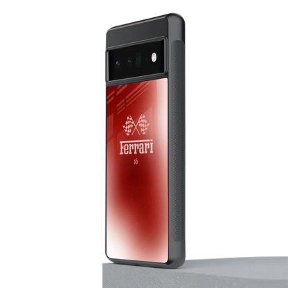 F16 stylish phone case for google pixel 6 pro | glossy glass and slim fit