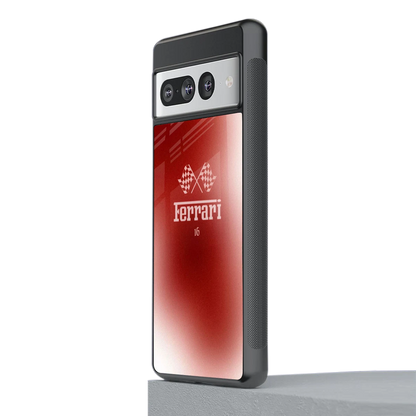 F16 stylish phone case for google pixel 7 pro | glossy glass and slim fit