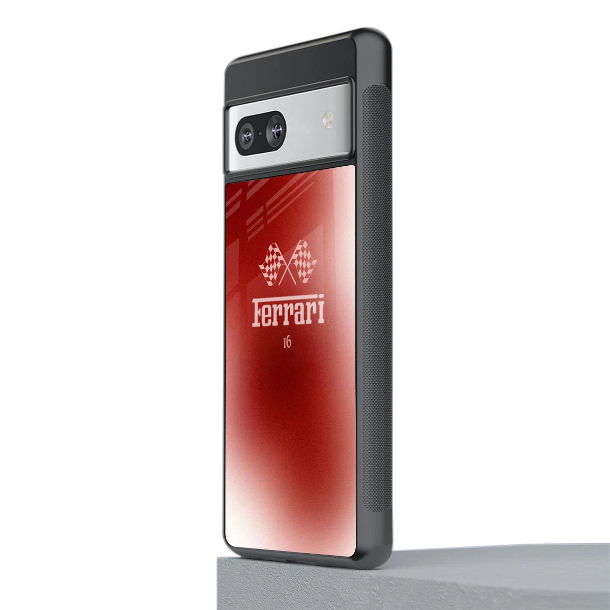 F16 stylish phone case for google pixel 7 | glossy glass and slim fit