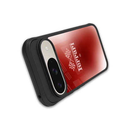 F16 stylish phone case for google pixel 9 | glossy glass and slim fit