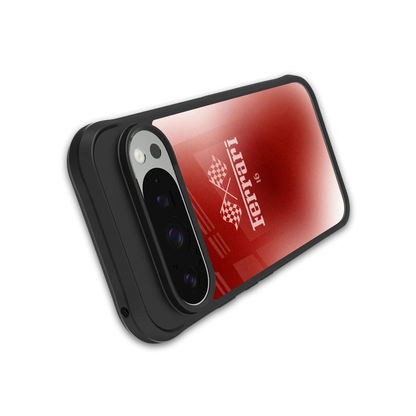 F16 stylish phone case for google pixel 9 pro xl | glossy glass and slim fit