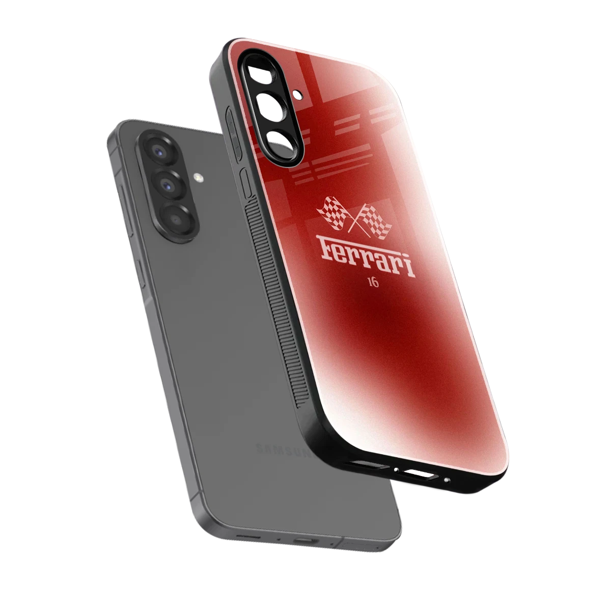 F16 sleek samsung galaxy a36 5g cover with tempered glass back and TPU edges