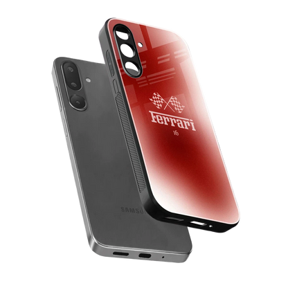 F16 sleek samsung galaxy m36 5g cover with tempered glass back and TPU edges