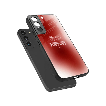 F16 sleek samsung galaxy s22 cover with tempered glass back and TPU edges