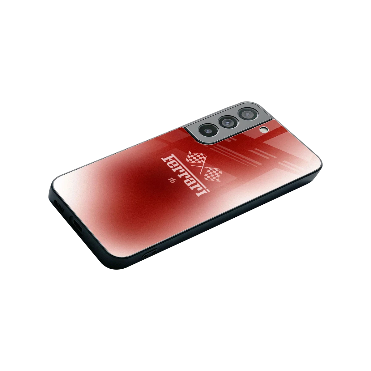 F16 stylish phone case for samsung galaxy s22 | glossy glass and slim fit