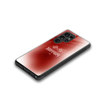 F16 stylish phone case for samsung galaxy s25 ultra | glossy glass and slim fit