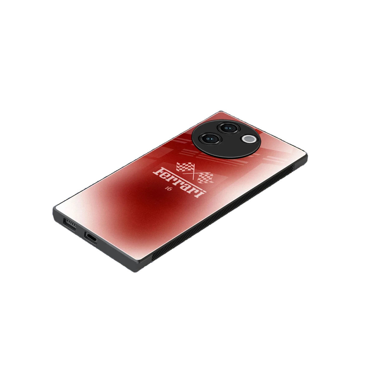 F16 stylish phone case for vivo v30e | glossy glass and slim fit
