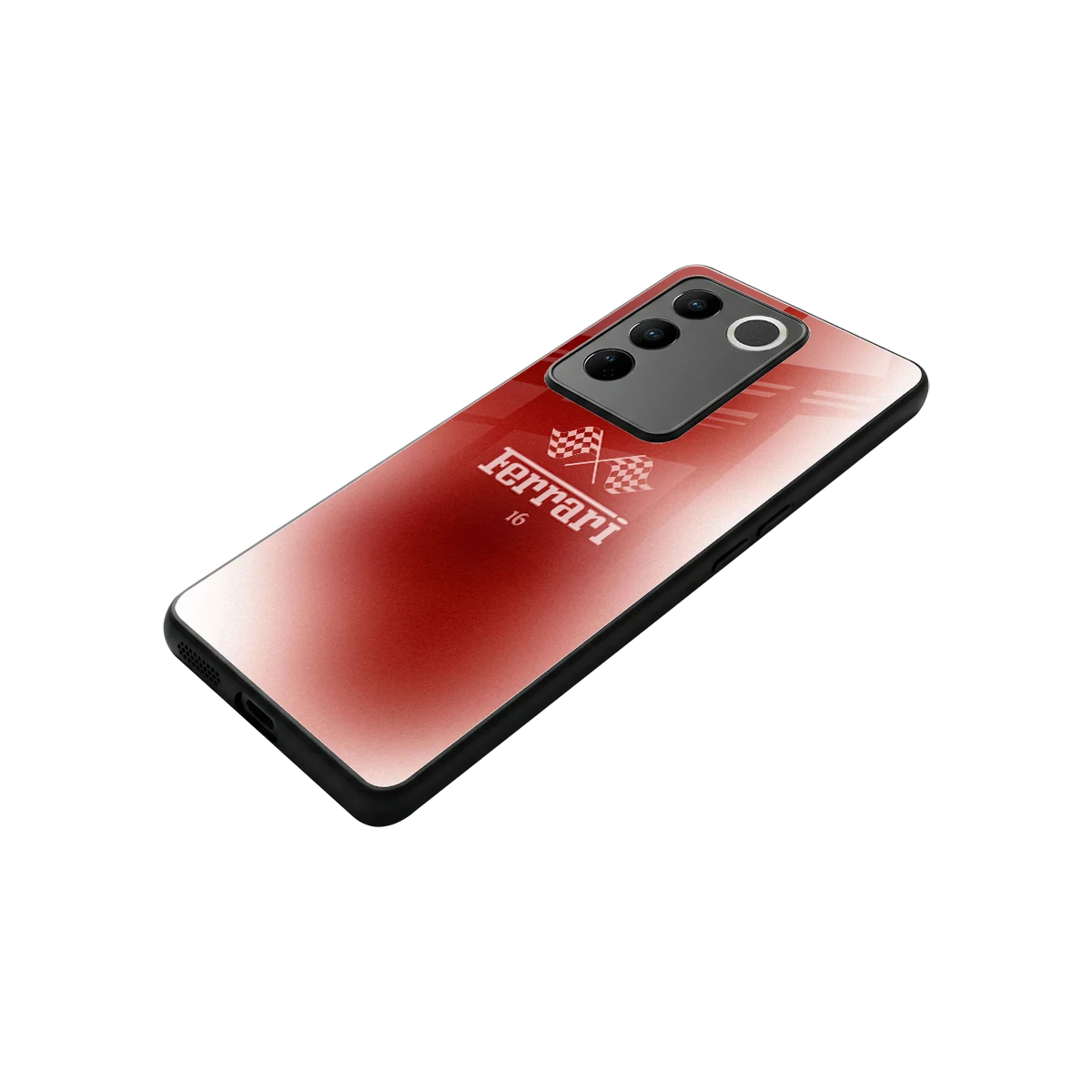 F16 stylish phone case for vivo v27 5g | glossy glass and slim fit